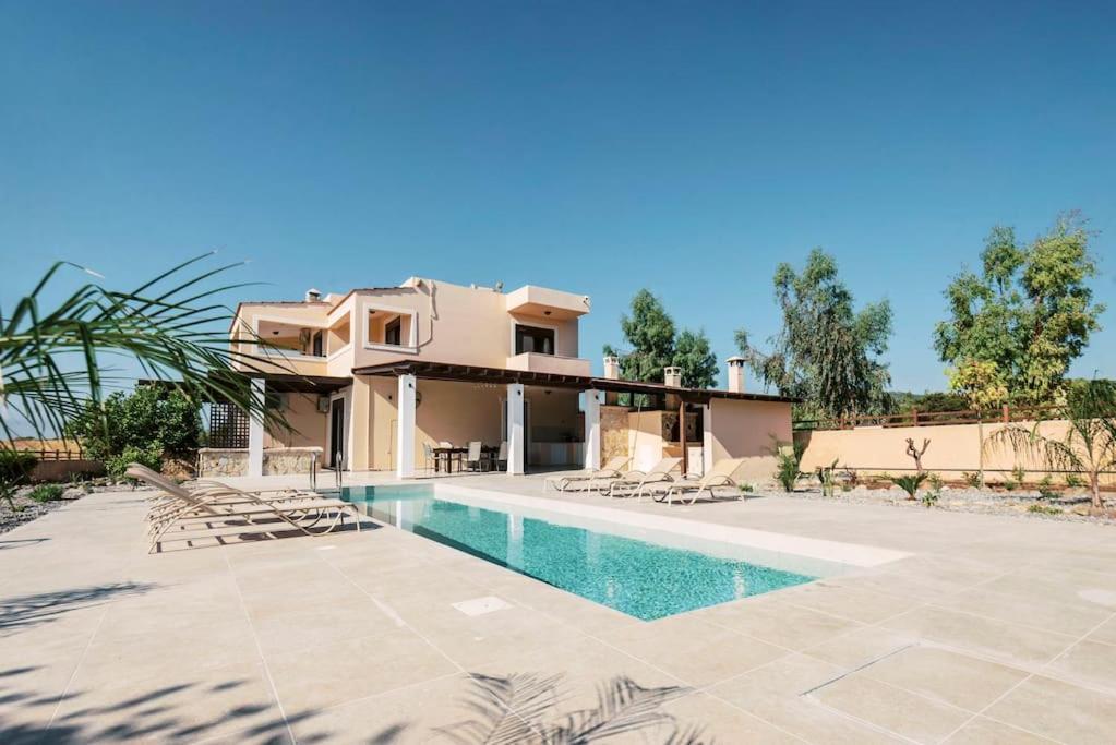 Villa Maribia With Private Pool Gennadi Exterior foto